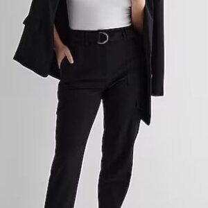Super High Waisted Belted Cargo Pant by Express